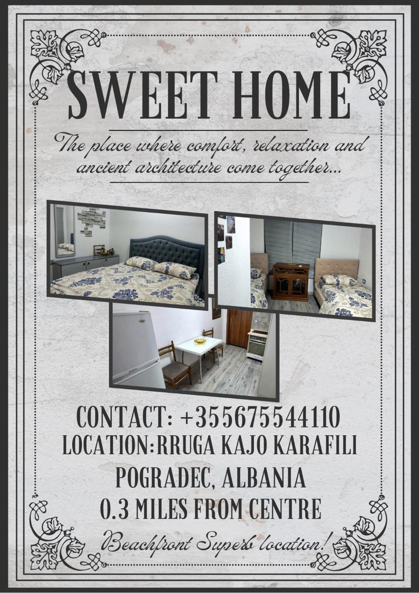 Sweet Home Pogradec Exterior foto